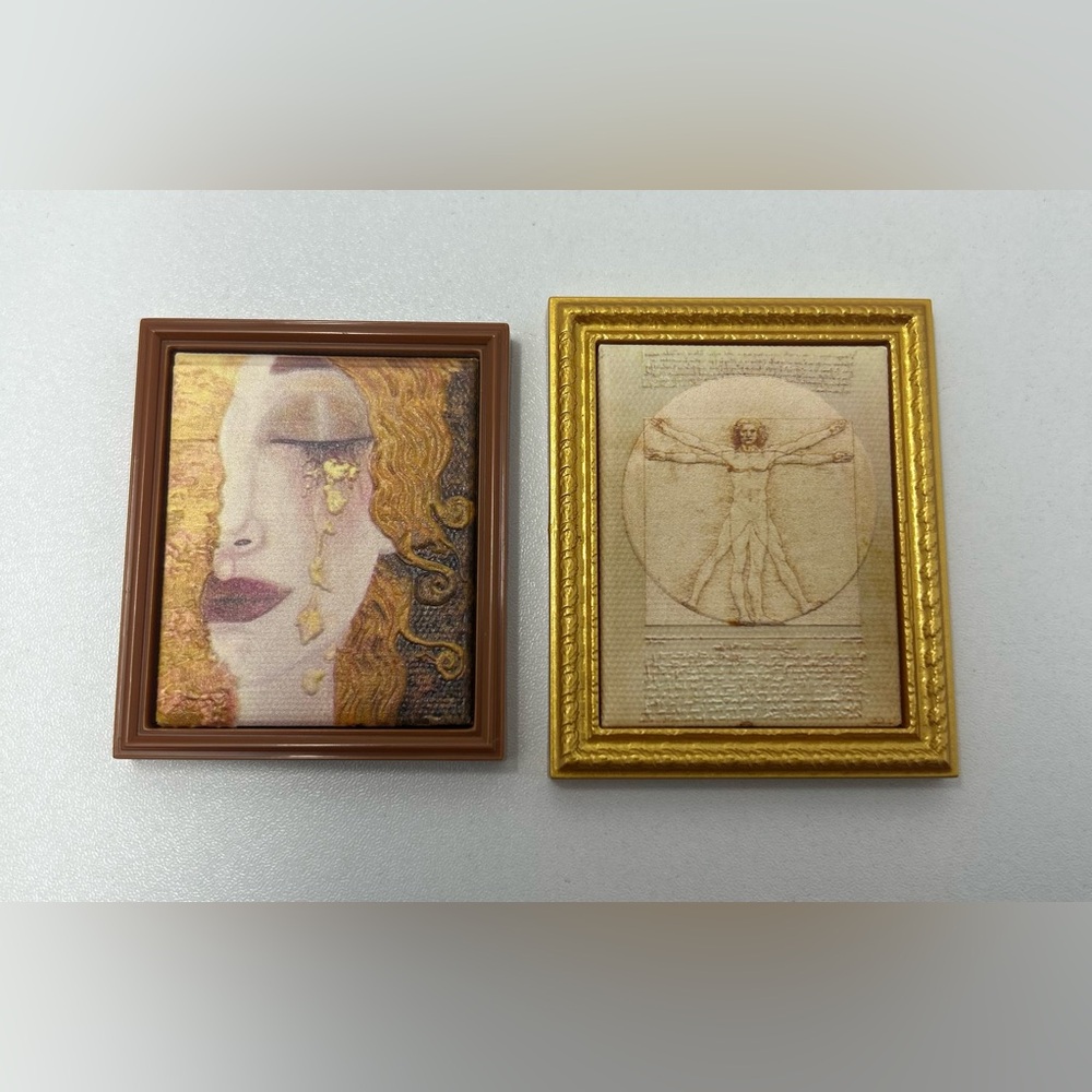 Minature Framed Canvas Painting -  Choice of 1